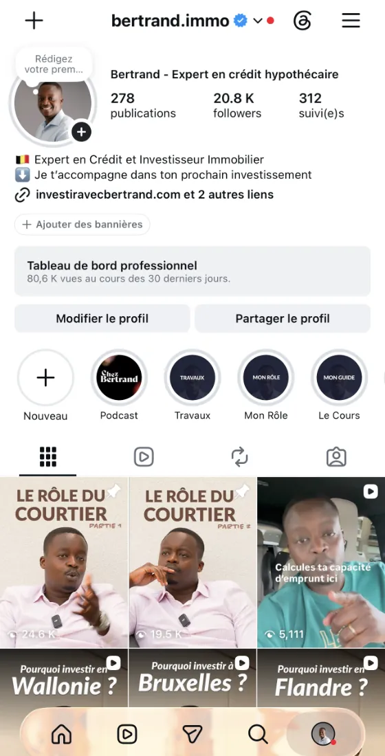 Bertrand profile today